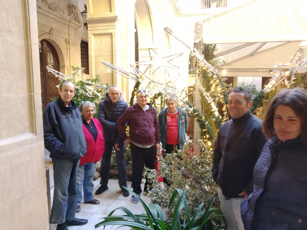 Visita al belén de La Catedral de Murcia